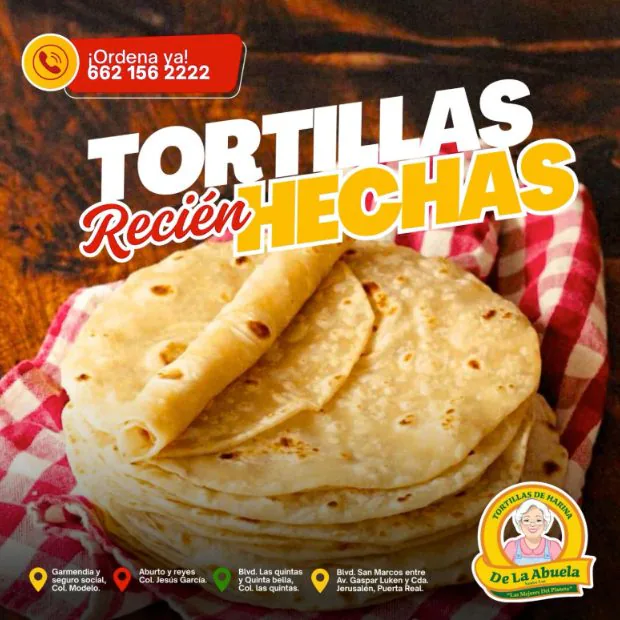 Publicación «Tortillas recién hechas» de Tortillas de la Abuela