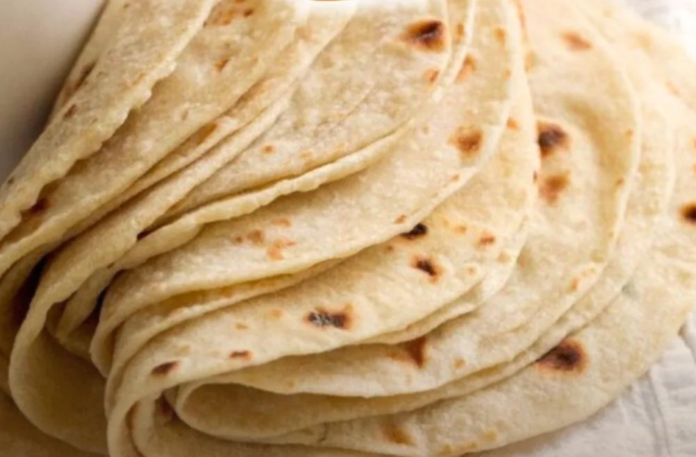 Tortillas de harina recién hechas, como las de la sucursal San Marcos